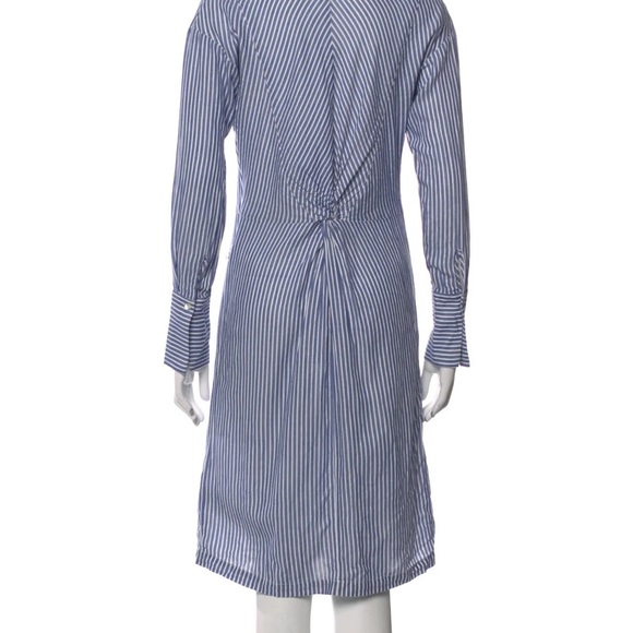 Vince shirt dress blue white striped size 0 - Picture 3 of 3